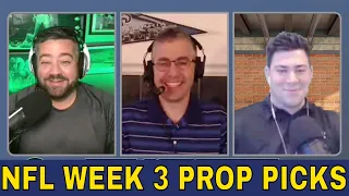 Prop It Up | NFL Week 3 Player Props, DFS Plays and Fantasy Football Recommendations