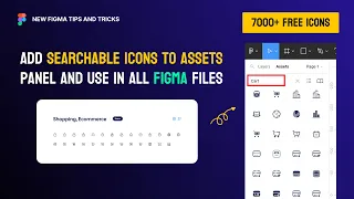 Add Icons to Team Library in Figma (7000 Free Icons)