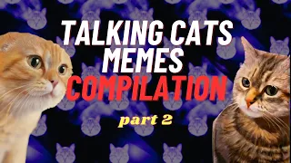 Talking cat memes compilation #2