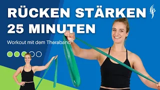 Rücken stärken mit dem Theraband® | 25 Minuten | ES FUNKtioniert