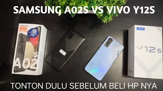 SAMSUNG A02S VS VIVO Y12S ||SPEED TEST ||NONTON DULU SEBELUM BELI