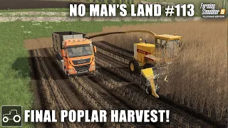 Final Poplar Harvest, Planting Potatoes & Corn, No Man's Land #113 Farming Simulator 19 Timelapse