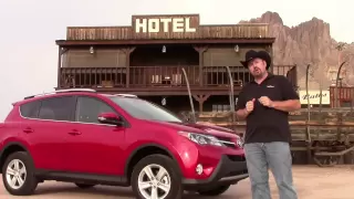 Test drive: 2013 Toyota RAV4 XLE off-road in Superstition Mountains