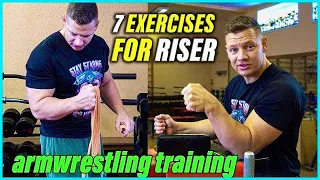 ARM WRESTLING TRAINING FOR RISER