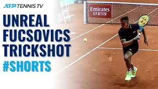 Marton Fucsovics Outrageous Behind-The-Back Winner! | Madrid 2021#Shorts