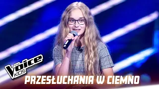 Ola Olszewska - "No Tears Left To Cry" - Przesłuchania w ciemno | The Voice Kids Poland 3