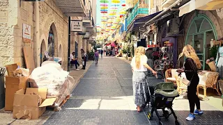 Jerusalem  Tour - 4K Virtual Walk In Jerusalem