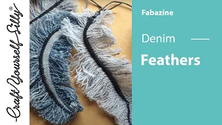 Feathers | Fabazine | Denim