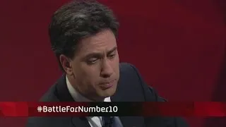Jeremy Paxman to Ed Miliband: Did Labour borrow too much? | Battle For Number 10