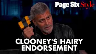 George Clooney reacts to Flowbees being sold out after his endorsement | Page Six Celebrity News
