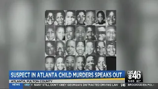 Suspect in Atlanta child murders speaks out