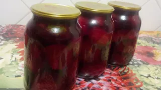 Маринований буряк на зиму/Оксана Рущак/Pickled beets for the winter