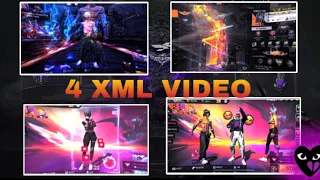 🦋Free Fire New  Trande video 3 👀[xml+ clip] video [Description Box]🌪️#freefire #viral #xml #bd