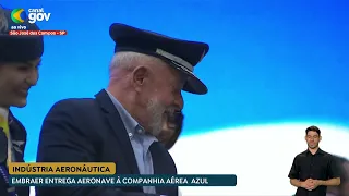 🔴 Lula visita Embraer em São José dos Campos e participa de entrega de aeronave da Azul