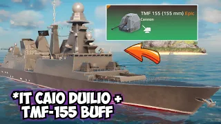 IT Caio Duilio, Using TMF-155 Buff Feels Like Using Battleship | modern warships