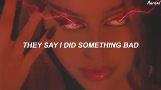 Taylor Swift - I Did Something Bad (Lyrics)