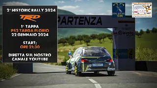 TeamRfactorDrivers 2° Historic Rally 2024 - 1° Tappa - PS2 Targa Florio