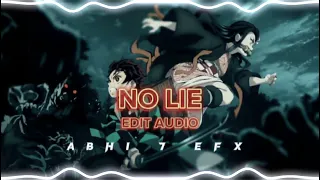 No Lie - Sean Paul ft. Dua Lipa [ Edit Audio ] No Copyright