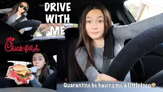 Drive with me to get Chick-Fil-A | Mukbang | SOJOSVision