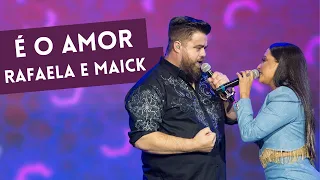 Rafaela Rocha e Maick cantam “É o Amor”, de Zezé di Camargo e Luciano