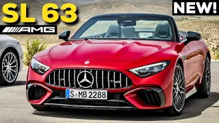 2022 MERCEDES AMG SL63 + SL55 OFFICIAL ALL NEW V8 BRUTAL Sound FIRST LOOK Exterior Interior 4MATIC+