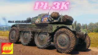 Panhard EBR 105 - 14.3K Spot Damage World of Tanks Replays