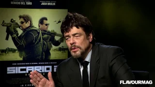 Exclusive Sicario 2 Benicio Del Toro Interview