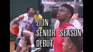 Zion Williamson vs Jalen Lecque!! Battle Between Two Future PROS?! Full Highlights