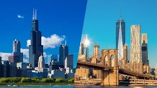 Race for the Skies: Chicago vs. New York