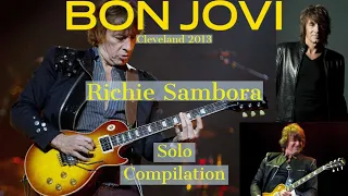 Richie Sambora (Bon Jovi) Solos Compilation - Cleveland 2013