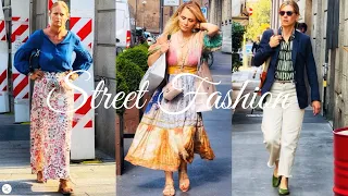 🇮🇹 Most Stylish In Early Autumn 🍂 And Late Summer Outfits 🌞 - 4K - Milan Street Style