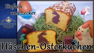 Saftiger Osterhasenkuchen mit Überraschung 🐰 / einfach und lecker / Der Hofzuckerbäcker