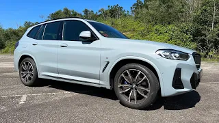 2022 BMW X3 xDrive30i M Sport Start-Up and Full Vehicle Tour