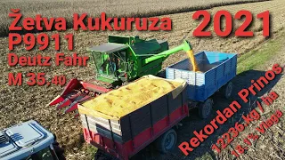 Zetva Kukuruza 20.11.2021. | DEUTZ FAHR M 35.40 Zetva Kukuruza