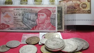 TRES  lugares en donde puedes vender  tus monedas antiguas mexicanas.