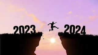 Bye Bye 2023 Happy New Year 2024 🎊🎉