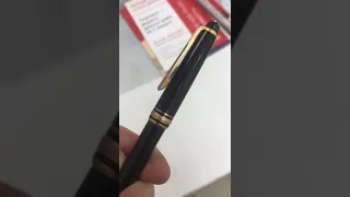 Ручка montblanc meisterstuck