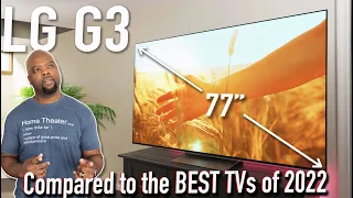 The Biggest MLA OLED TV | 77" LG G3 vs Samsung S95B vs LG G2 Comparison