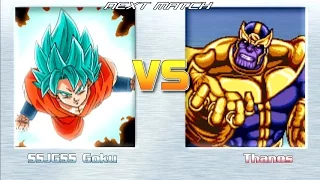 Goku vs Thanos