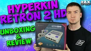 NEW! HYPERKIN RETRON 2 HD! REVIEW | UNBOXING ... Worth $75?🤔