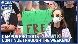 UT Austin sees pro-Palestine protests and Jewish solidarity walk