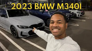 2023 BMW M340i xDrive in Brooklyn Grey