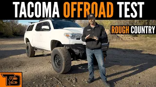 Tacoma Offroad Test || Rough Country Suspension