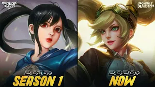 MOBILE LEGENDS - 2016 SEASON 1 vs SEKARANG 2020 | Dulu Heronya 18+ Loh 😍😍