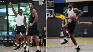 Lebron James And Kyle Kuzma Have First Offseason Workout