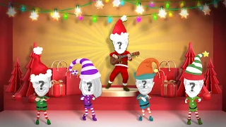 Animated Christmas Card Template - Elf Dance Party - YOUR FACES!