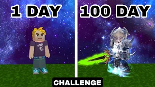 I SURVIVE MY MOST HARDEST STARTER 100 DAYS IN SKYBLOCK TO BECOME RICH 🤑