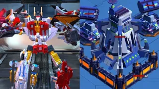 In Transformers earth wars game I am using🥰 epic combiner superion😎  in Cybertron😱