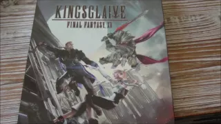 Kingsglaive Final Fantasy XV Blu-Ray Steelbook Unboxing (1080p)