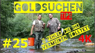 Goldsuchen - Finde einfach Gold! Diese 5 Tips helfen bei der Fehlervermeidung!